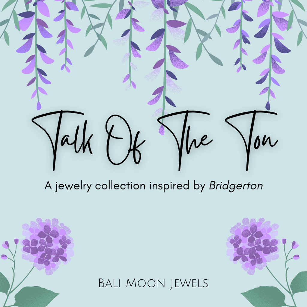 Your Grace - Bridgerton Inspired Crystal Earrings - Bali Moon Jewels